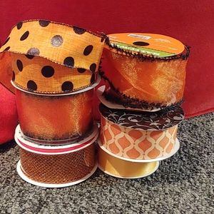 LOT #4 of orange ribbon